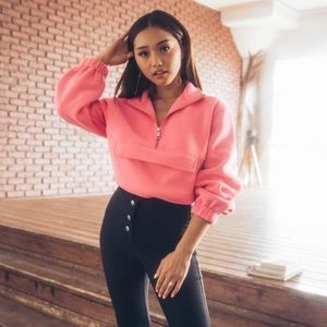 Eggie Lone Ranger Cropped Sweater